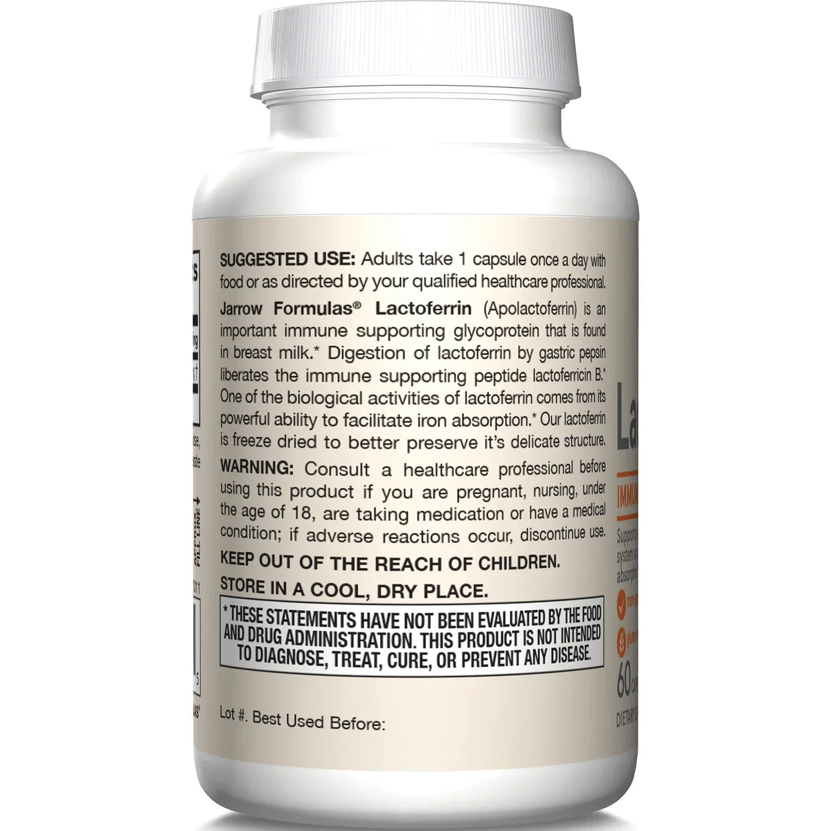 Freeze Dried Lactoferrin