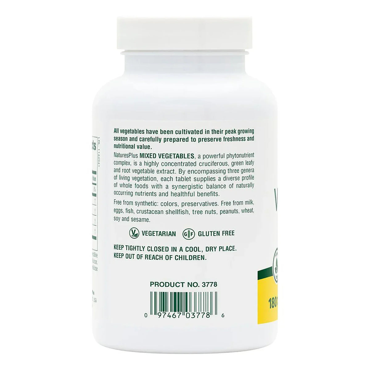 Mixed Vegetables Phytonutrient Complex