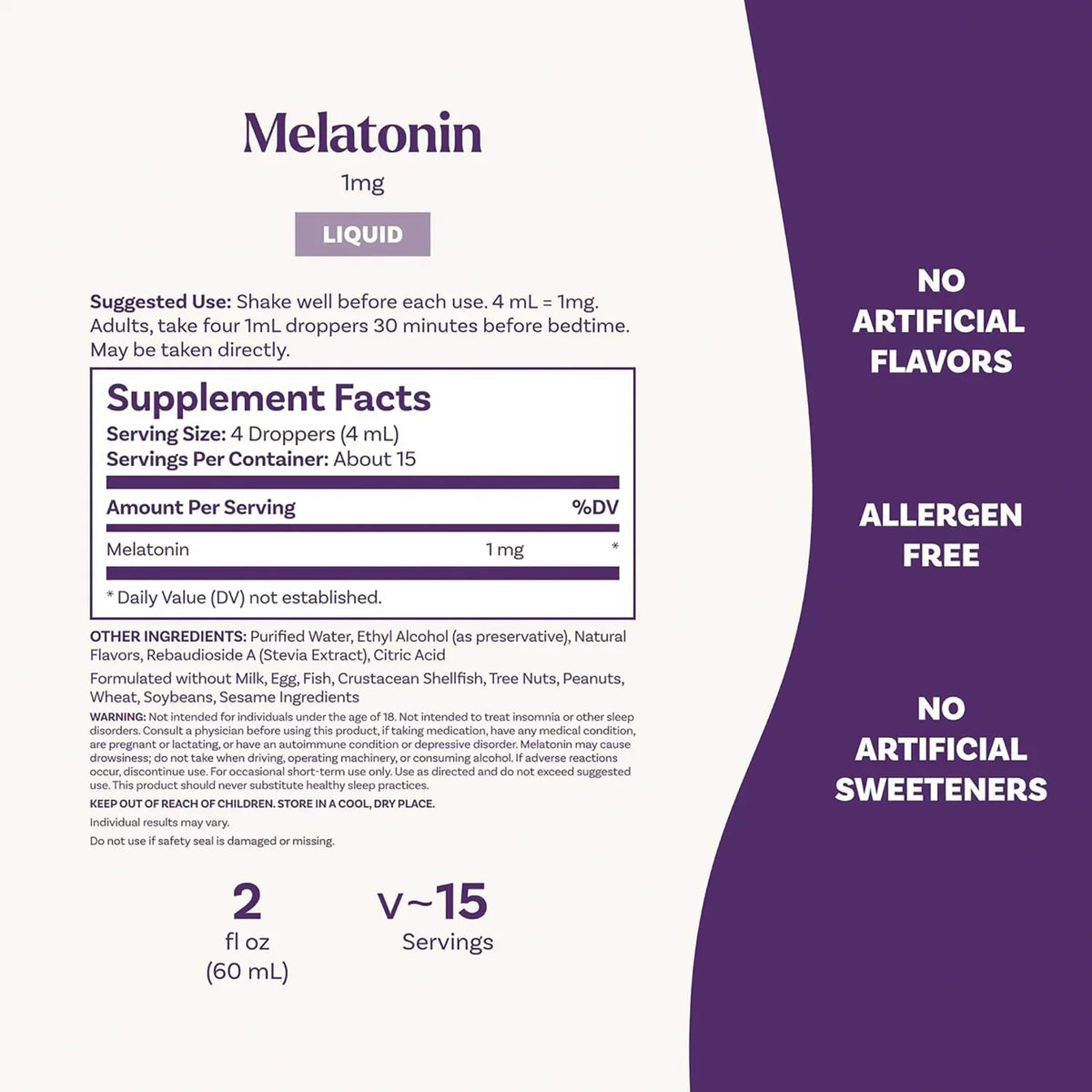 Liquid Melatonin - Berry