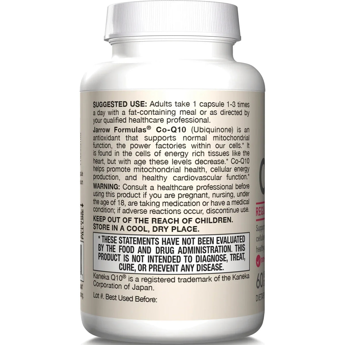 Vegan Co-Q10 Regular Strength