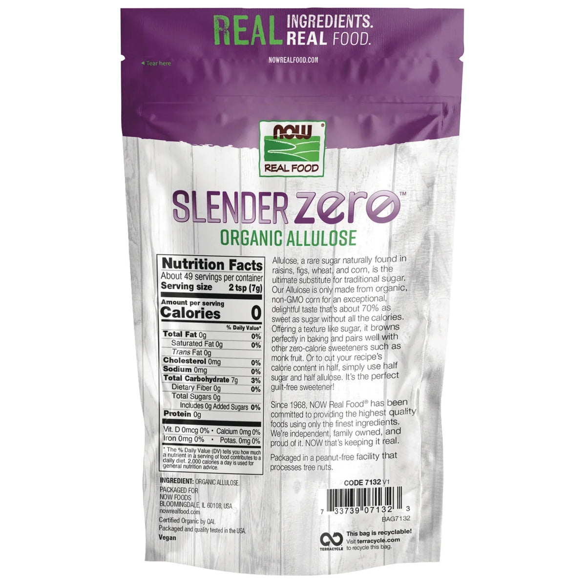 Slender Zero Organic Allulose