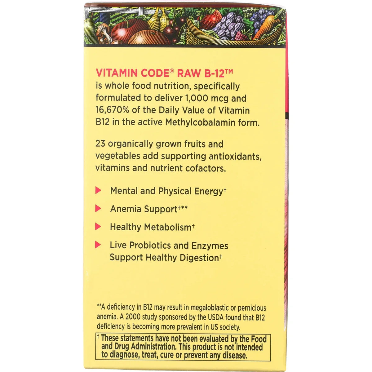 Vitamin Code Raw B-12