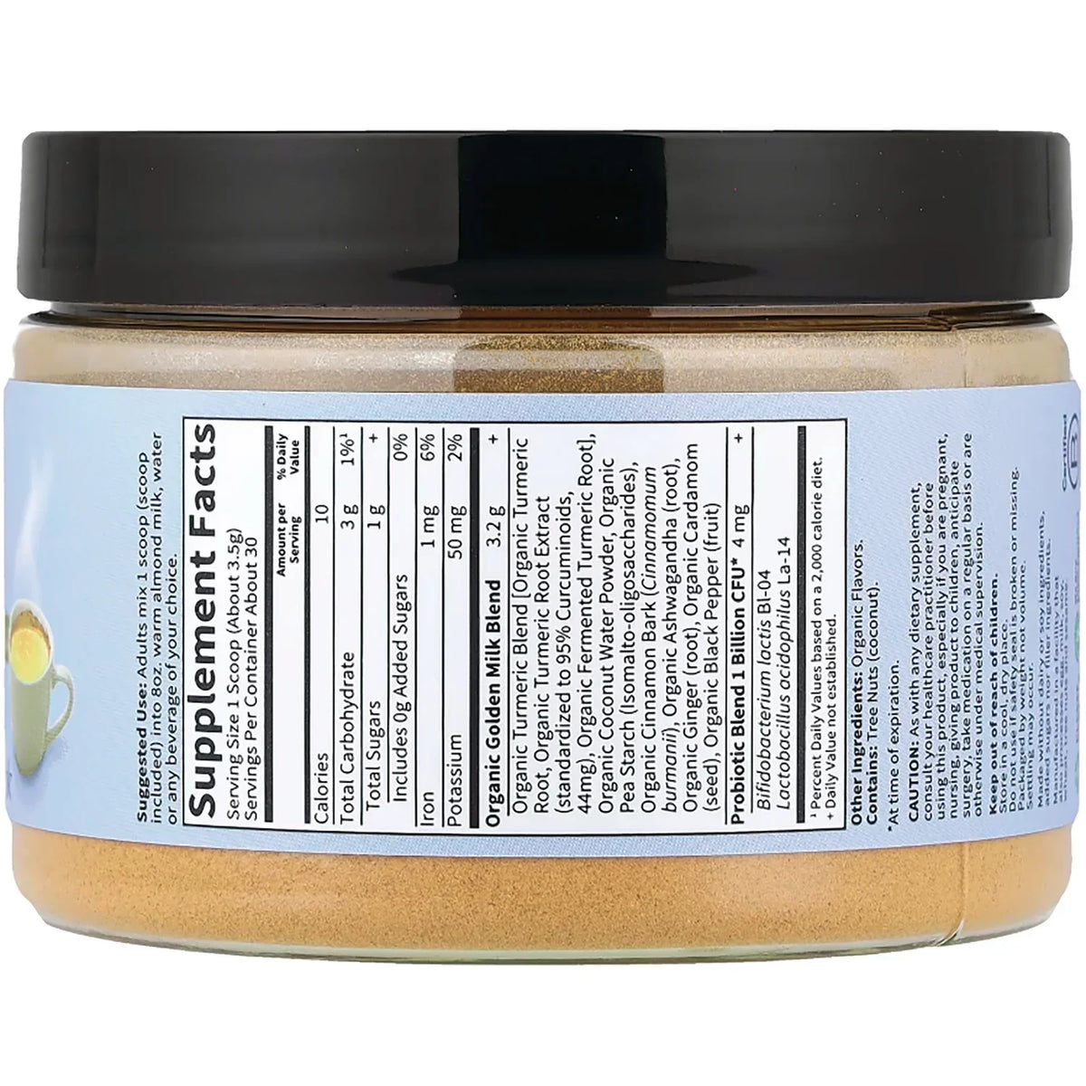 Organics Golden Milk Recovery & Nourishment