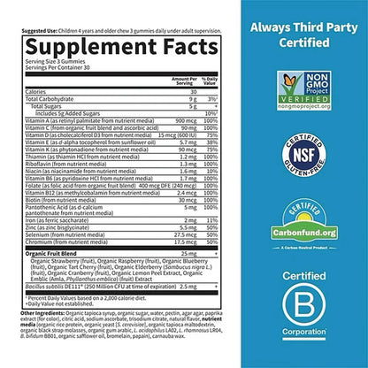 Vitamin Code Gummies Kids Multi with Iron - Orange
