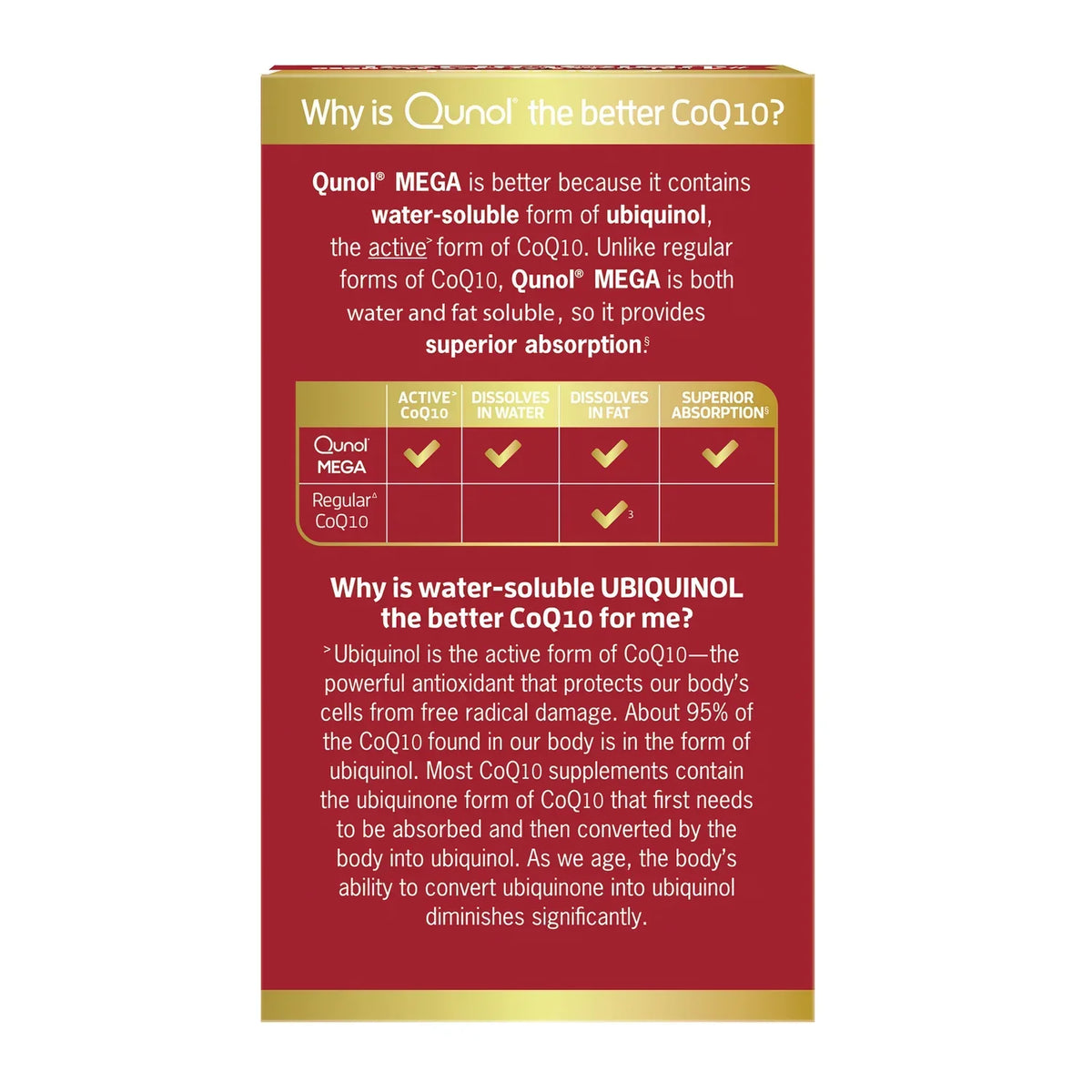 Mega CoQ10 Ubiquinol