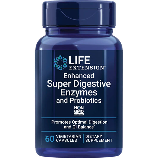 Enhanced Super Digestive Enzymes and Probiotics