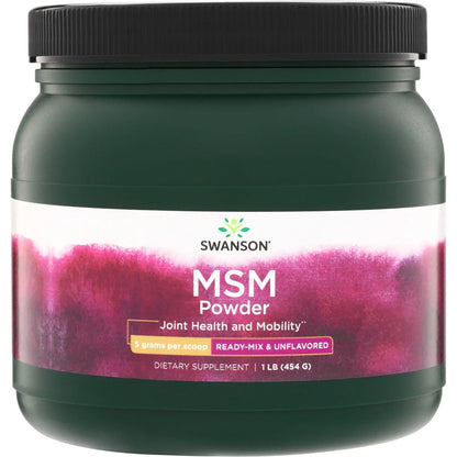 MSM Powder - Ready-Mix & Unflavored