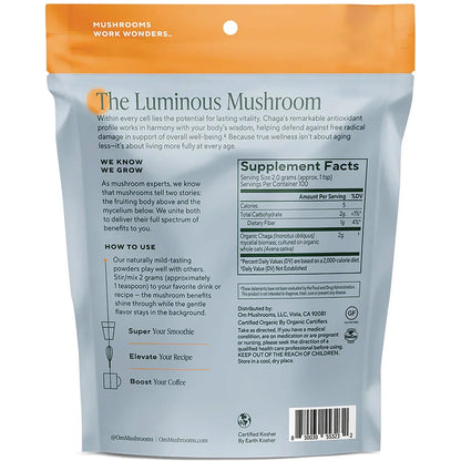 Chaga Mushroom Powder