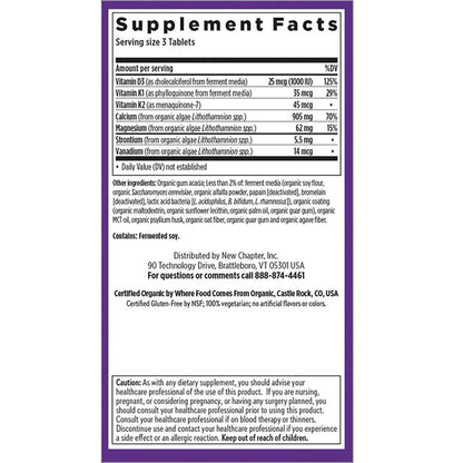 Plant Calcium Bone Strength Take Care - Slim Tablets