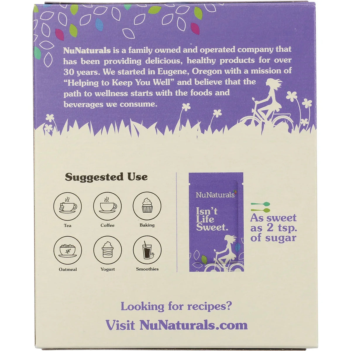 White Stevia Powder Blend