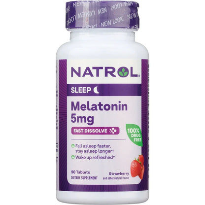 Melatonin Fast Dissolve - Strawberry