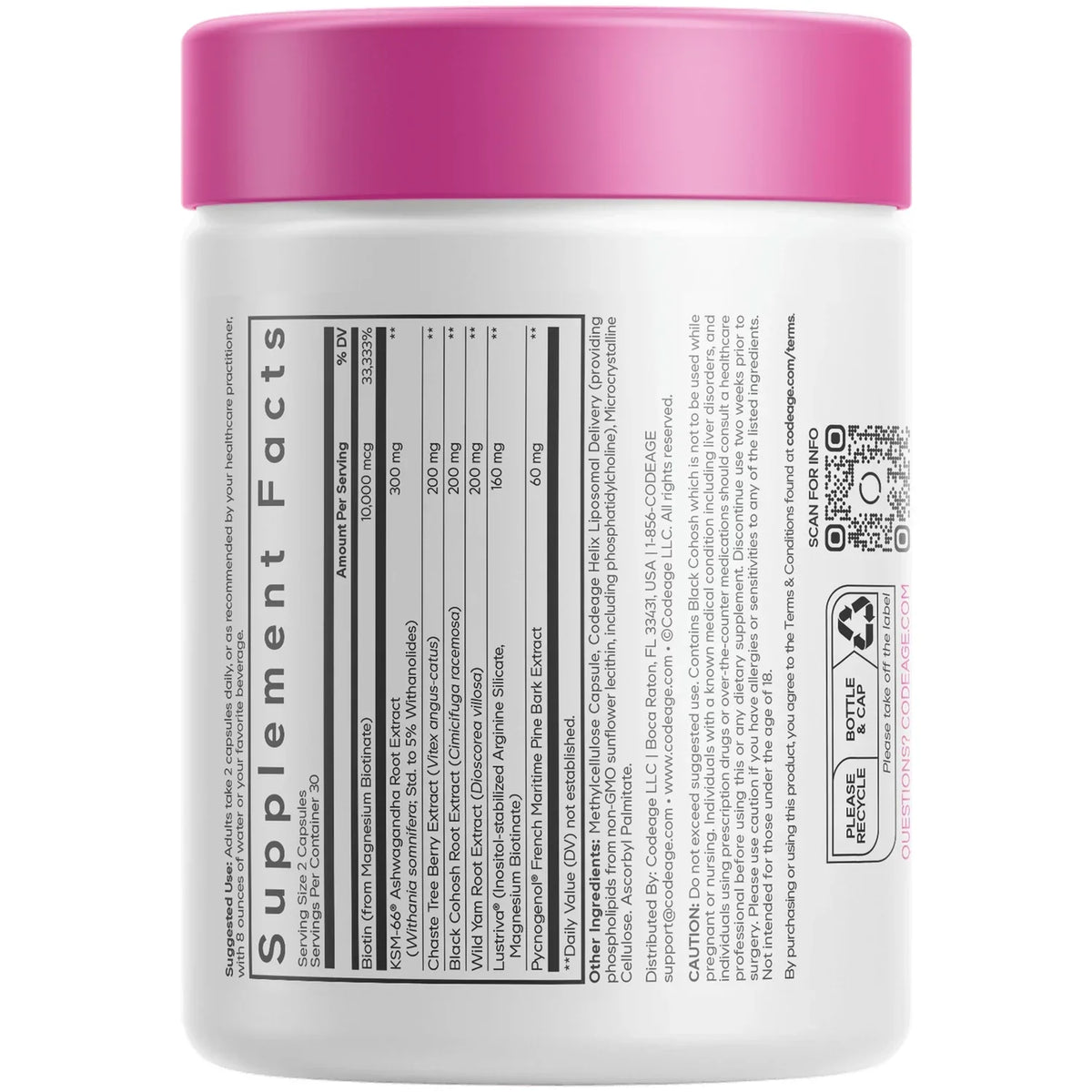 Menopause Hair & Skin Vitamins+