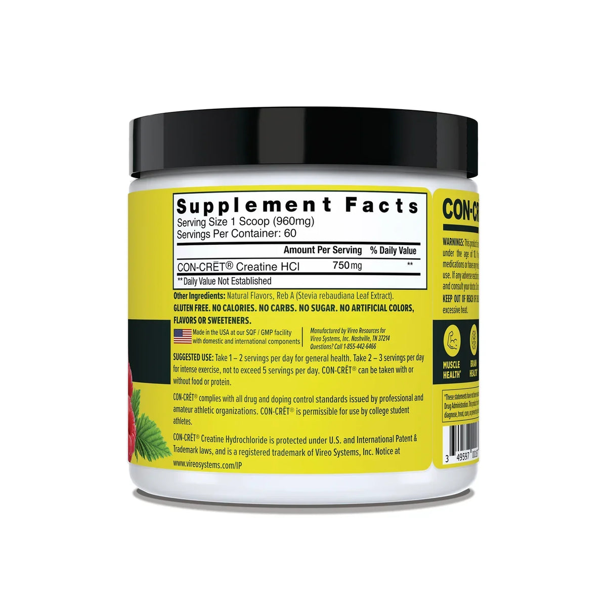 Creatine HCL Powder - Raspberry