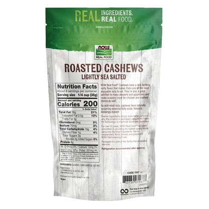 Roasted & Lightly Sea Salted Cashews