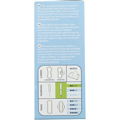 Organic Cotton Tampons with Applicator - Regular