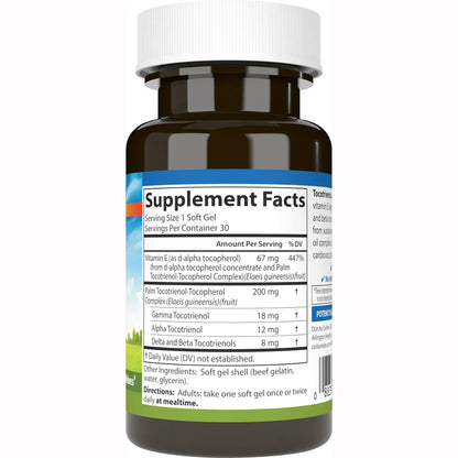 Tocotrienols with Vitamin E