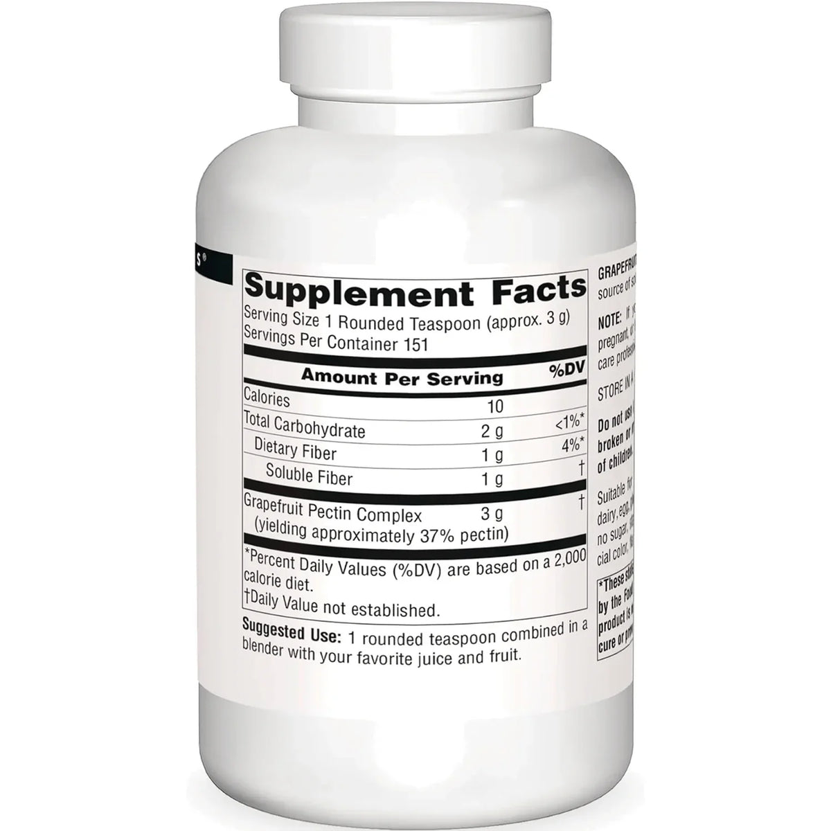 Grapefruit Pectin Soluble Fiber
