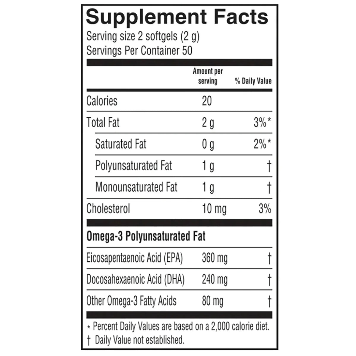 Fish Oil - Orange