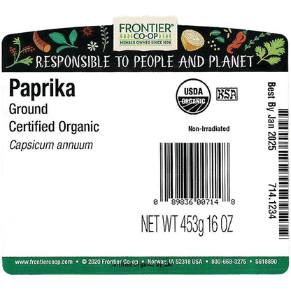 Organic Ground Paprika