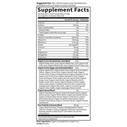 Raw Organic Perfect Food Green Superfood - Original