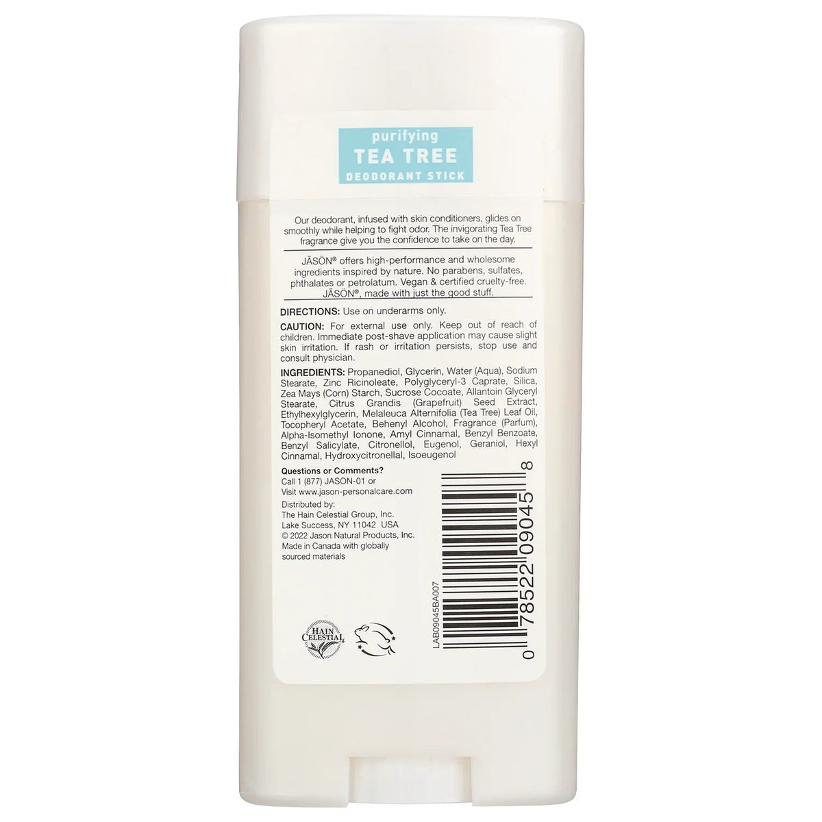 Purifying Tea Tree Deodorant Stick