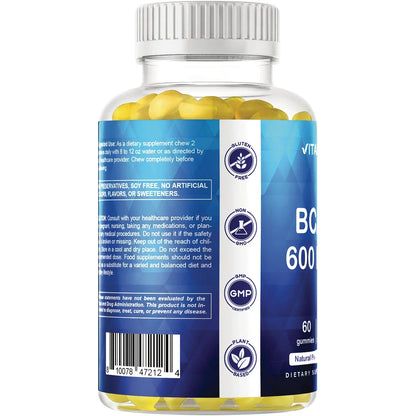 BCAA 600 MG Gummies - Peach
