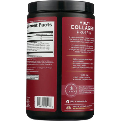 Multi Collagen Protein Brain Boost - Vanilla