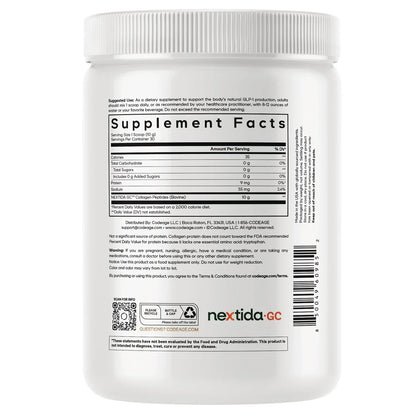 GLP-1 Collagen Peptides - Unflavored