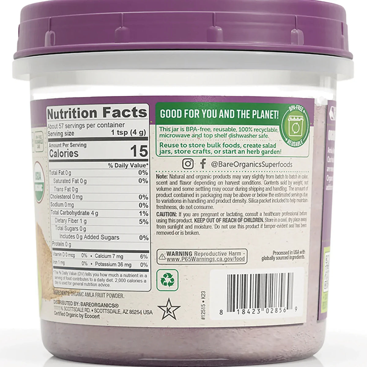 Organic Amla (Amalaki) Powder