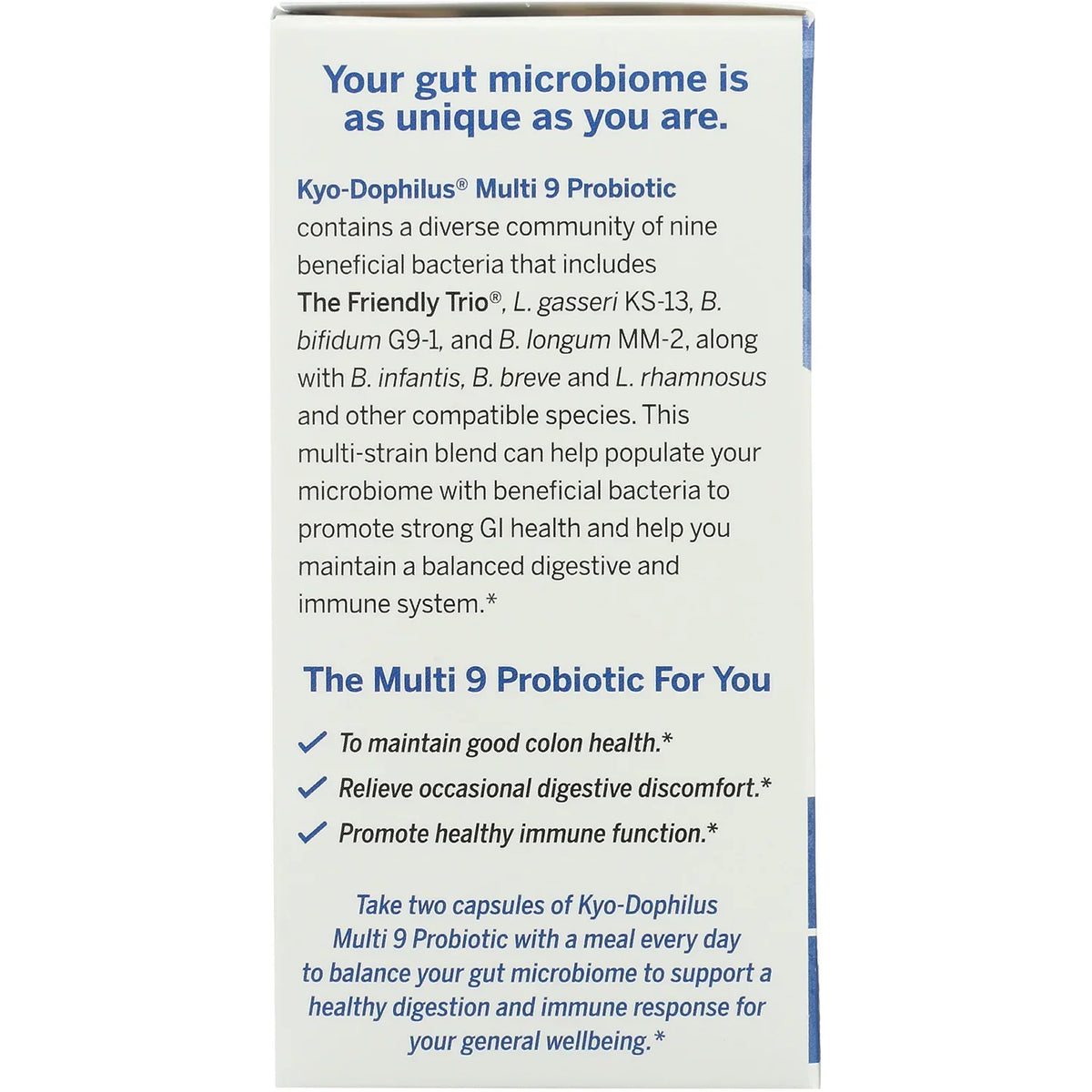 Kyo-Dophilus Multi 9 Probiotic