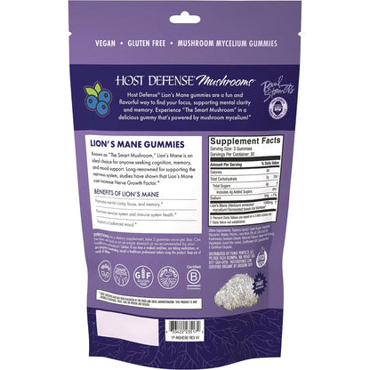 Lion's Mane Gummies - Blueberry