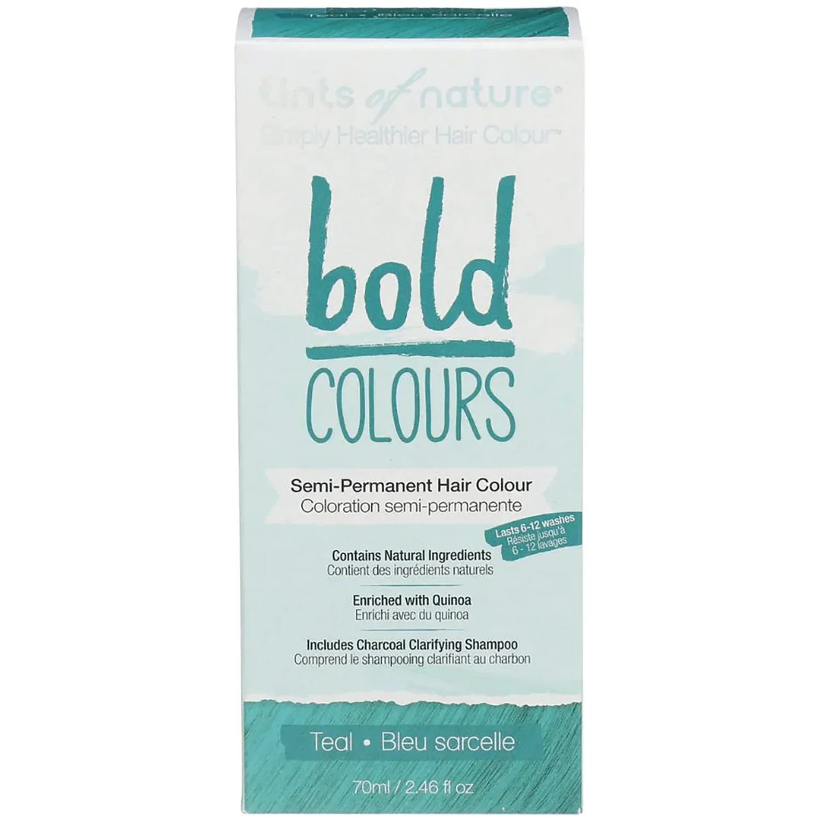Bold Colours Semi-Permanent Hair Colour - Teal