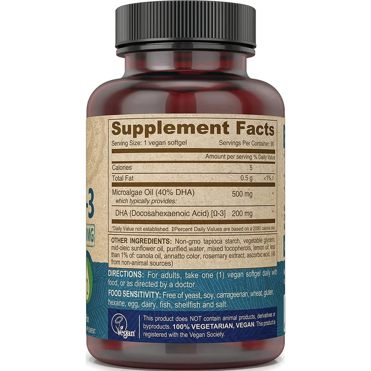 Vegan Omega-3 DHA