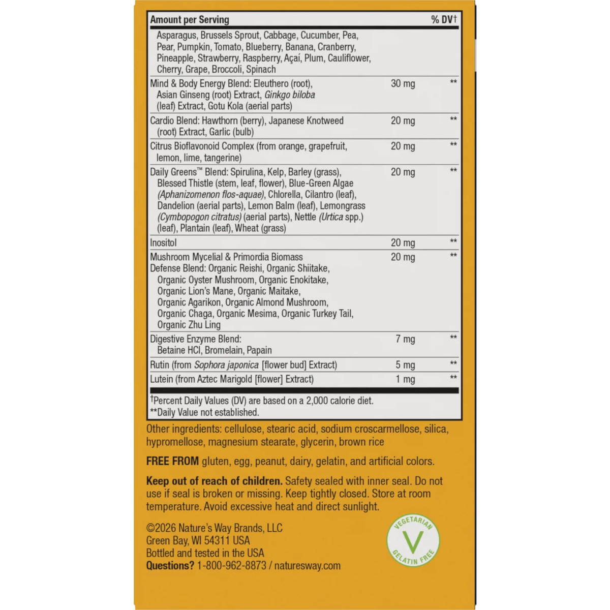 Alive! Men's 50+ Ultra Minis Multivitamin