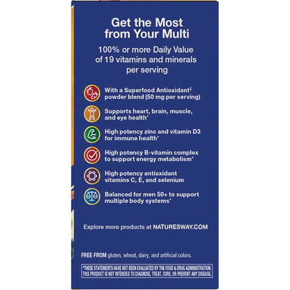Alive! Men's 50+ Complete Multivitamin