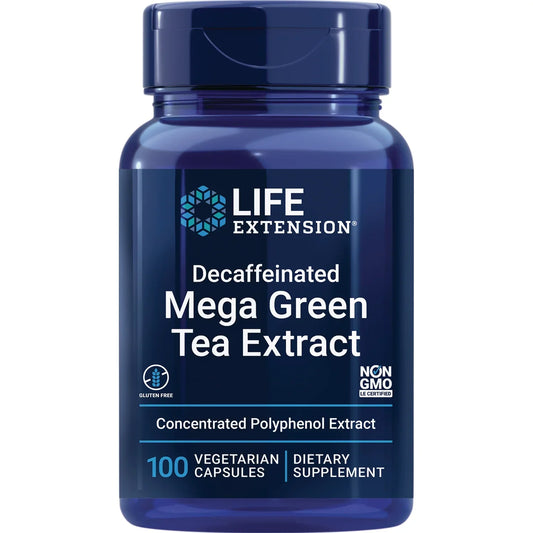 Decaffeinated Mega Green Tea Extract