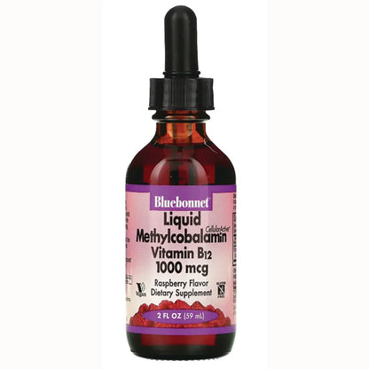 Liquid Methylcobalamin Vitamin B12 - Raspberry