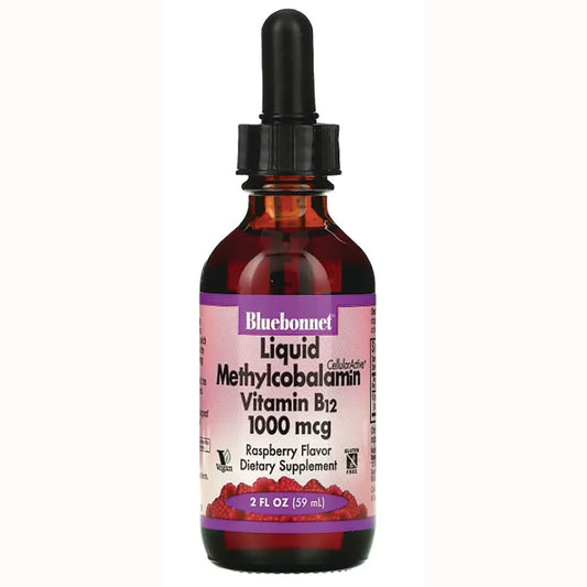 Liquid Methylcobalamin Vitamin B12 - Raspberry