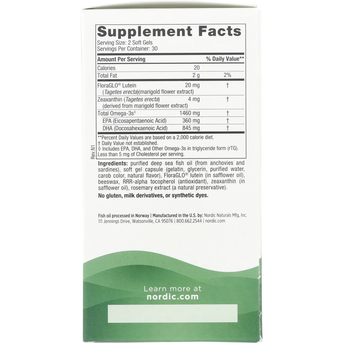 Vision Support Omega Blend