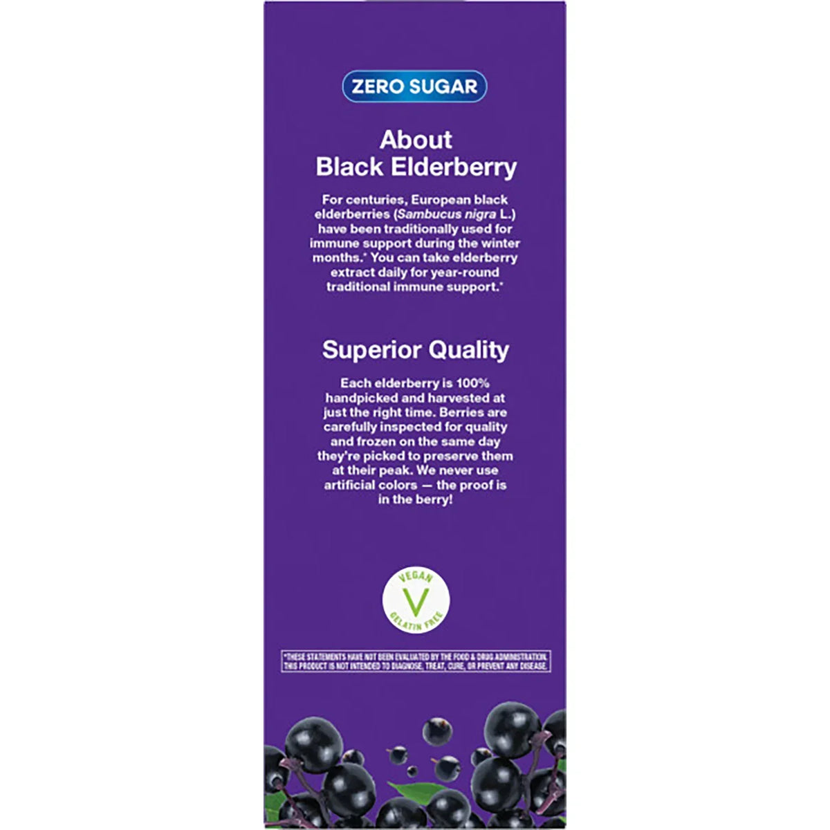 Sambucus Traditional Elderberry Immune Syrup - Zero Sugar