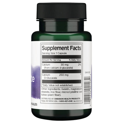 Calcium D-Glucarate - 2-in-1 Formula