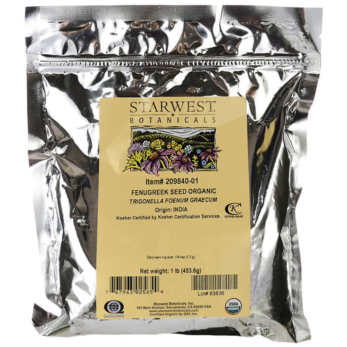 Organic Fenugreek Seed