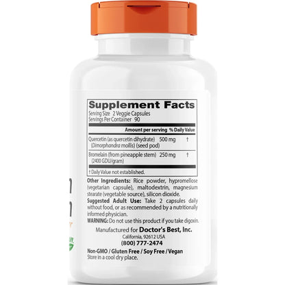 Quercetin Bromelain