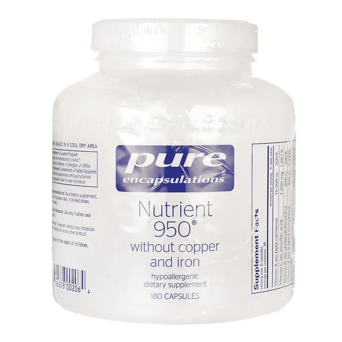 Nutrient 950 without Copper & Iron