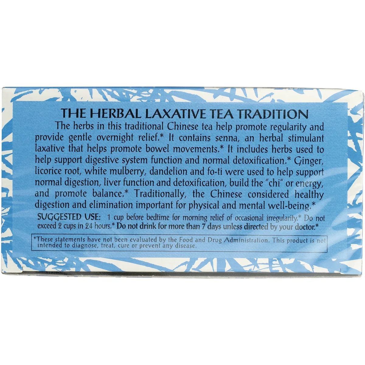 Herbal Laxative Tea