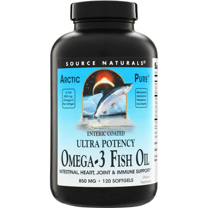 ArcticPure Enteric Coated Ultra Potency Omega-3 Fish Oil