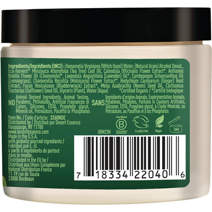 Tea Tree Oil Facial Cleansing Pads
