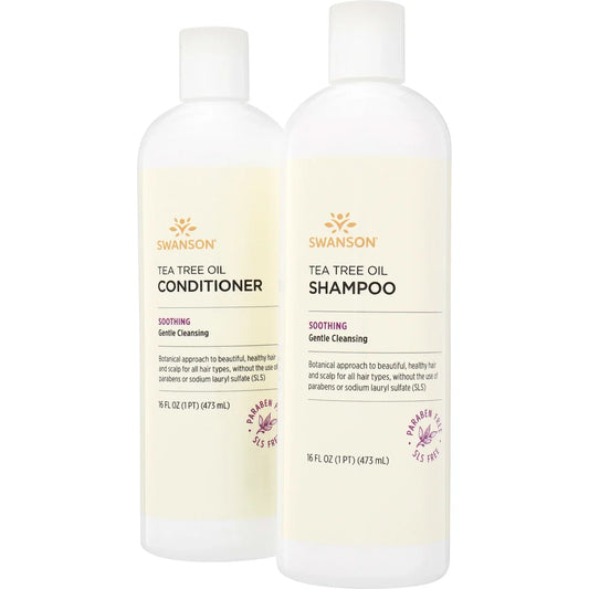 Tea Tree Oil Shampoo & Conditioner Combo Pack