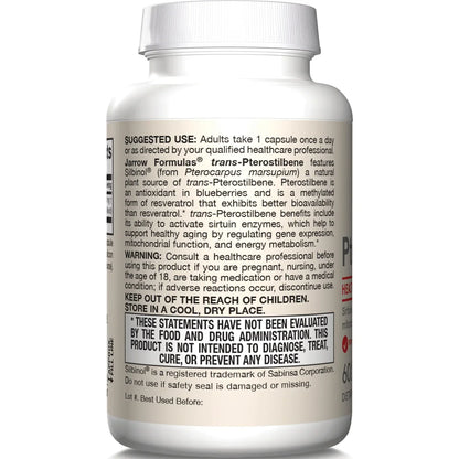 Vegan trans-Pterostilbene