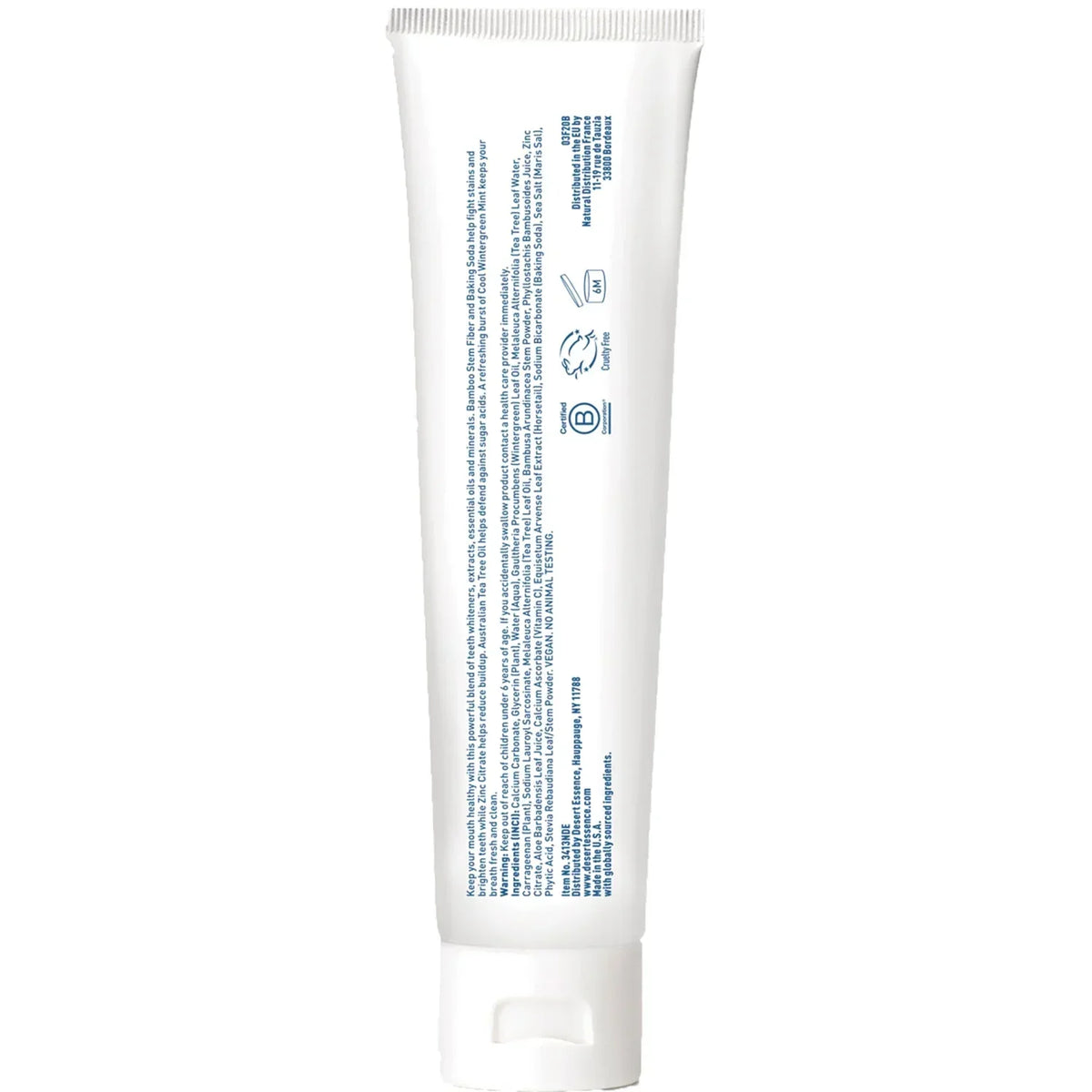 Tea Tree Oil Whitening Plus Toothpaste - Cool Mint